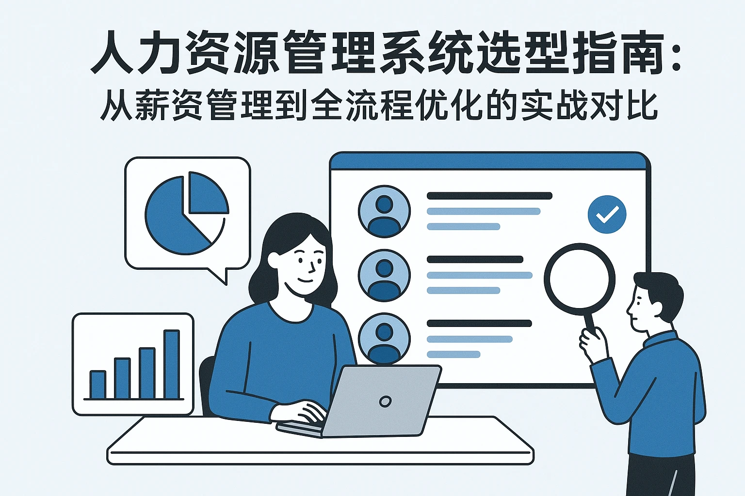 人力资源管理系统选型指南:从薪资管理到全流程优化的实战对比