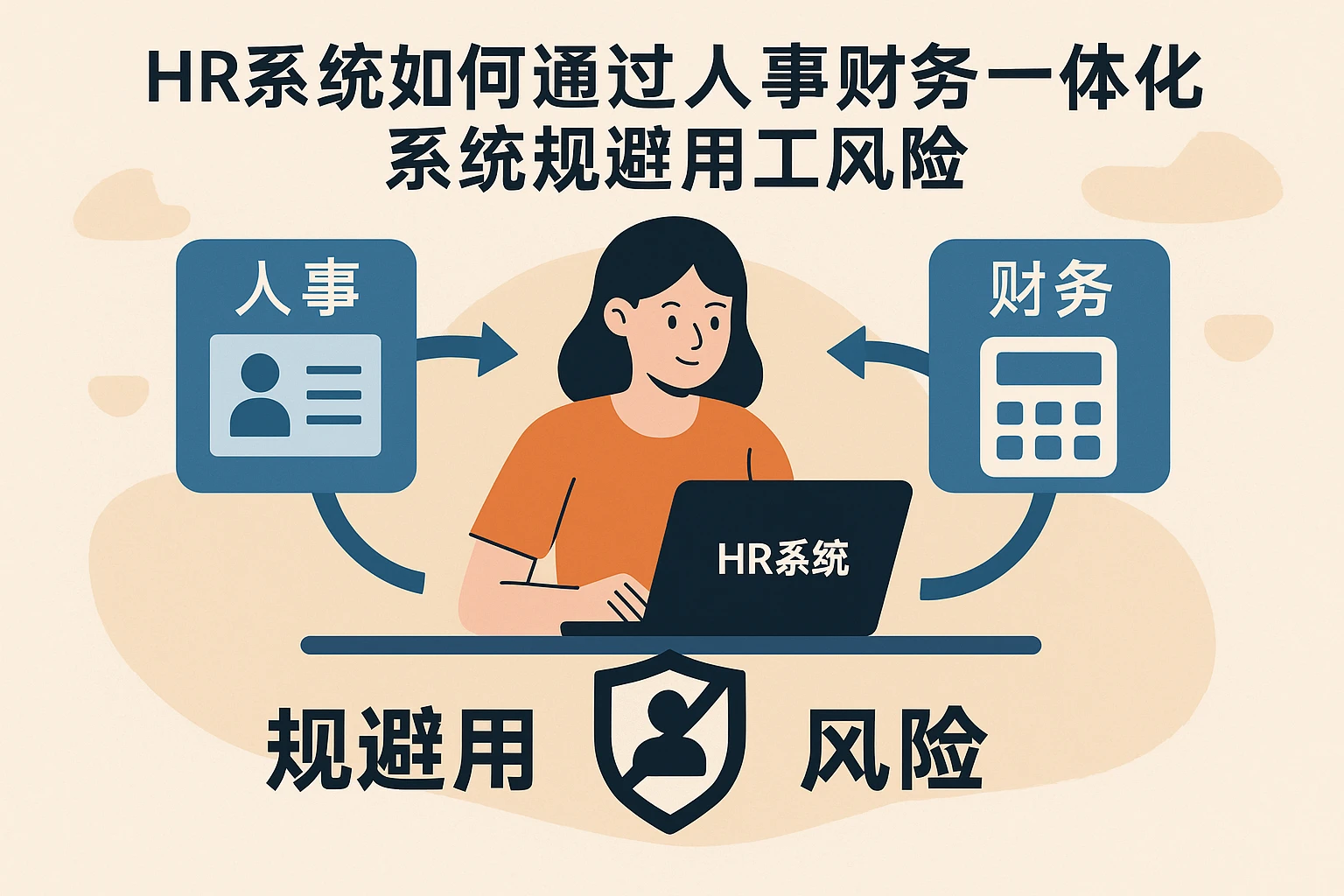 HR系统如何通过人事财务一体化系统规避用工风险