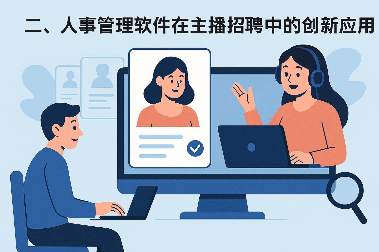 二、人事管理软件在主播招聘中的创新应用