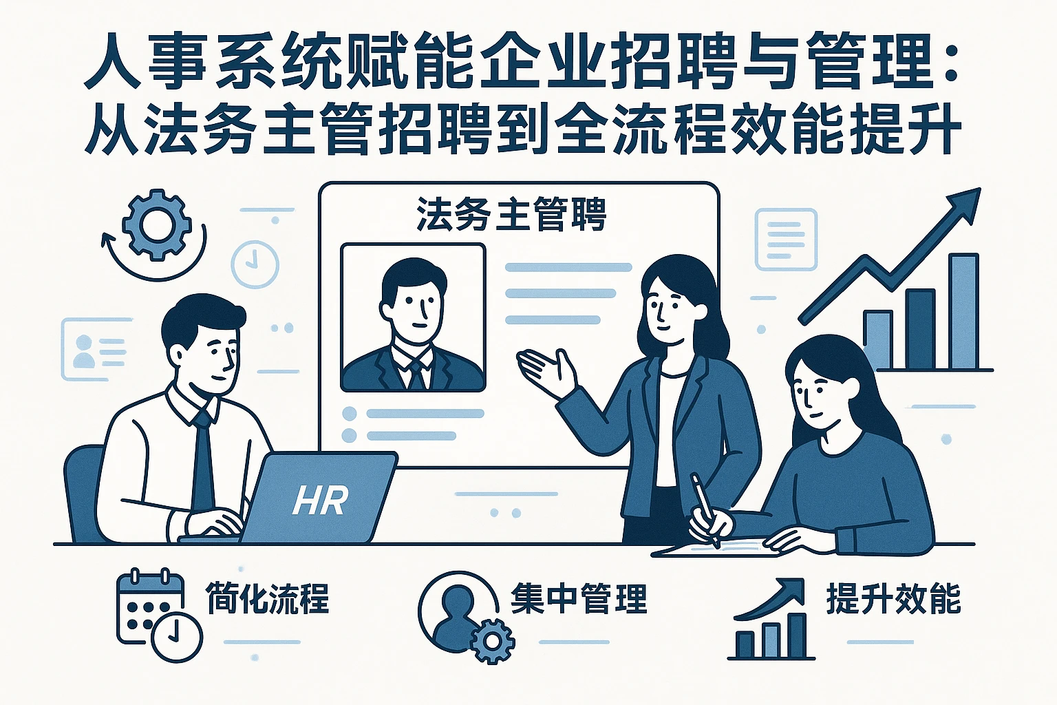 人事系统赋能企业招聘与管理：从法务主管招聘到全流程效能提升