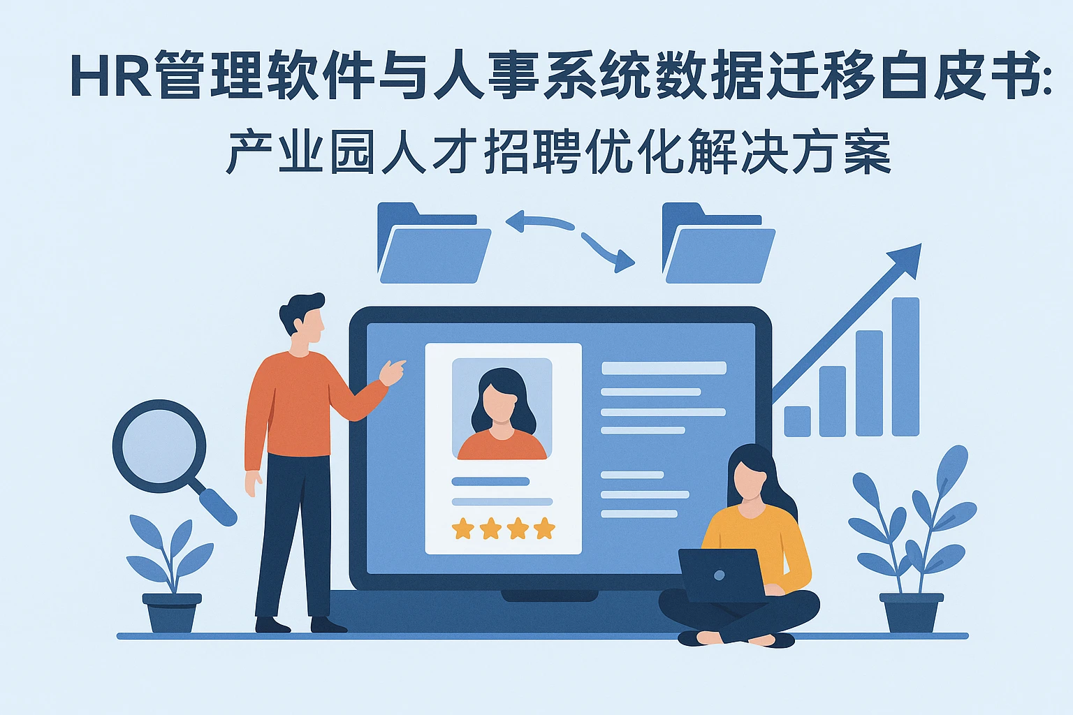 HR管理软件与人事系统数据迁移白皮书：产业园人才招聘优化解决方案