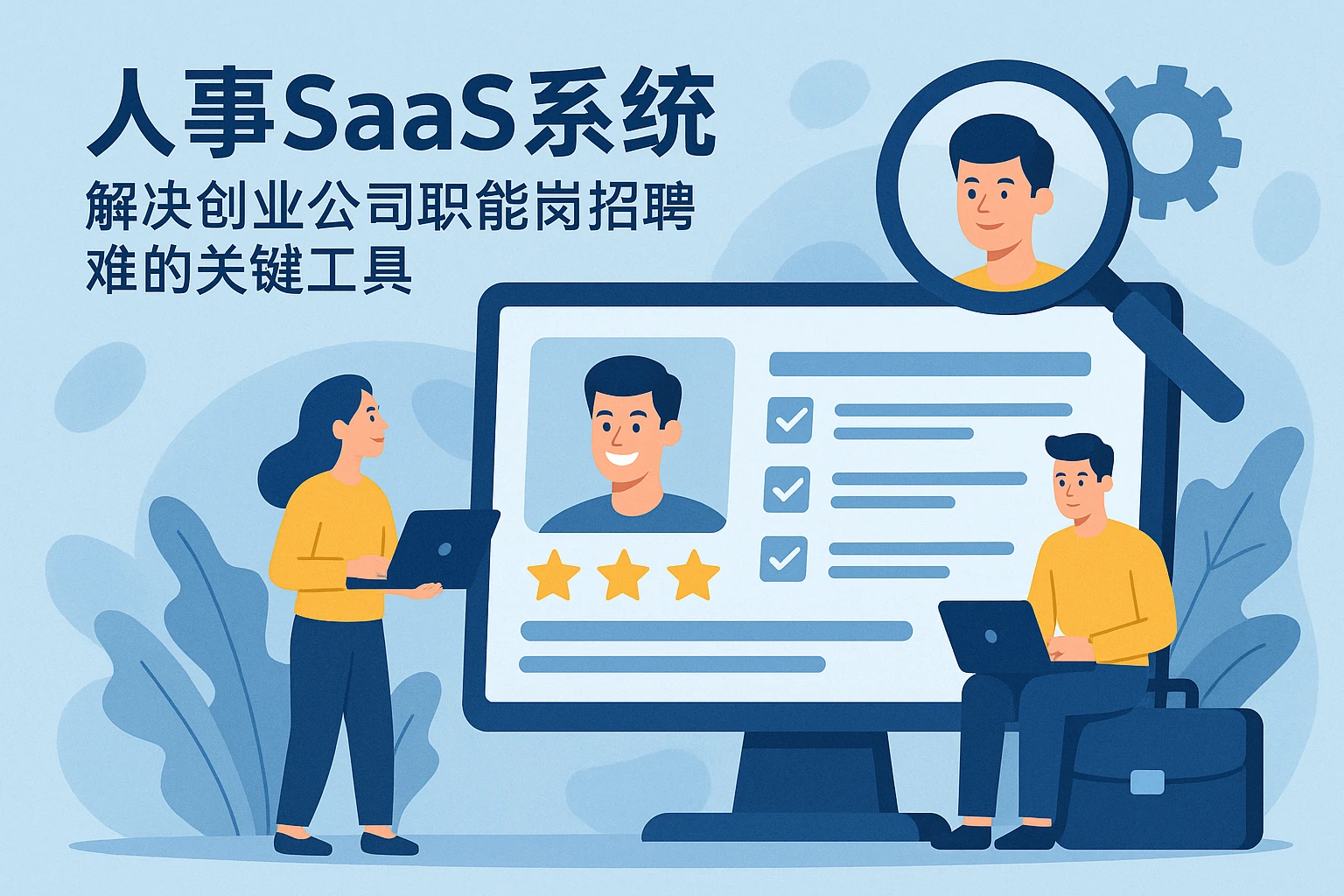 人事SaaS系统：解决创业公司职能岗招聘难的关键工具