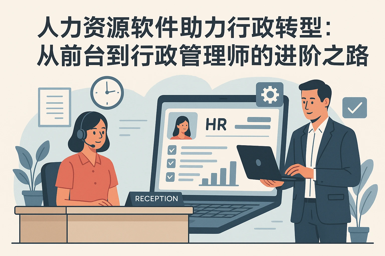 人力资源软件助力行政转型：从前台到行政管理师的进阶之路