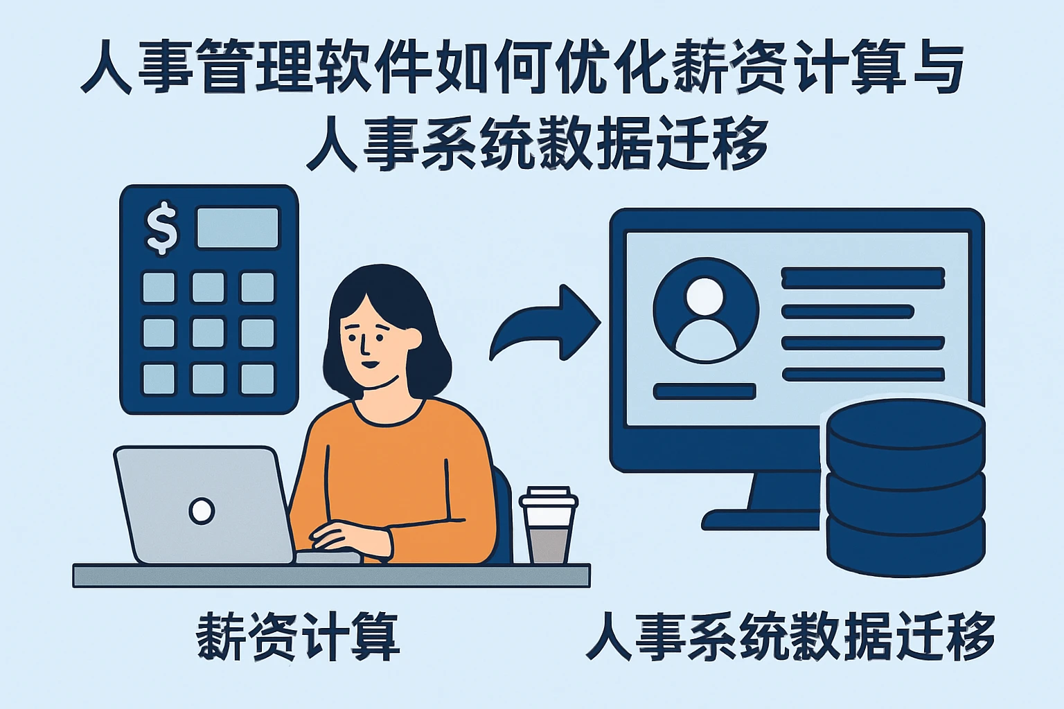 人事管理软件如何优化薪资计算与人事系统数据迁移