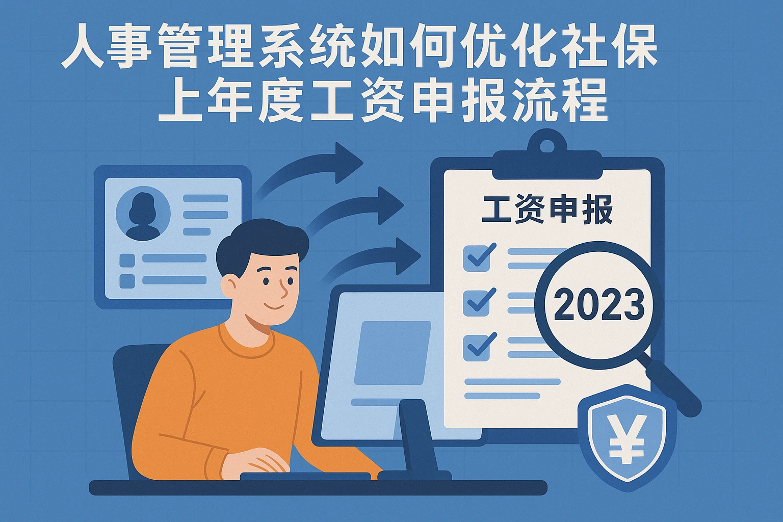 人事管理系统如何优化社保上年度工资申报流程