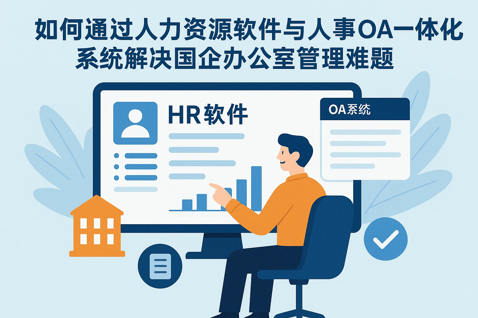 如何通过人力资源软件与人事OA一体化系统解决国企办公室管理难题