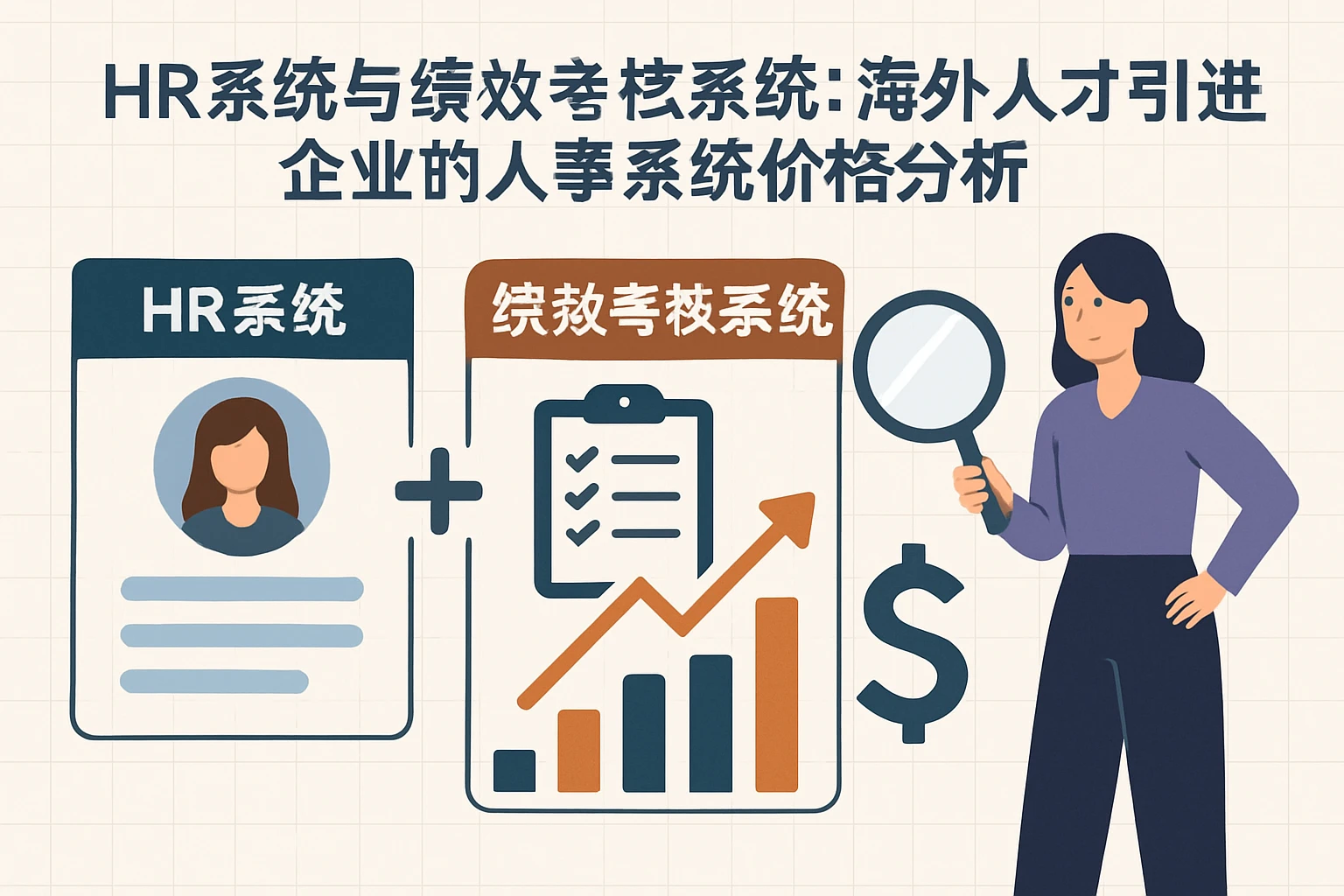 HR系统与绩效考核系统：海外人才引进企业的人事系统价格分析