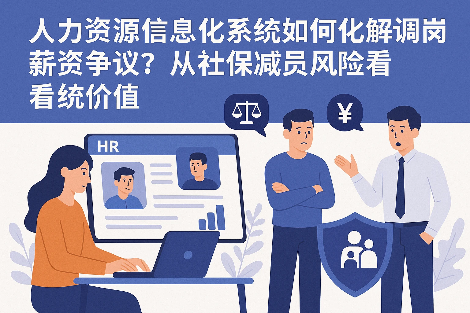 人力资源信息化系统如何化解调岗薪资争议?从社保减员风险看系统价值