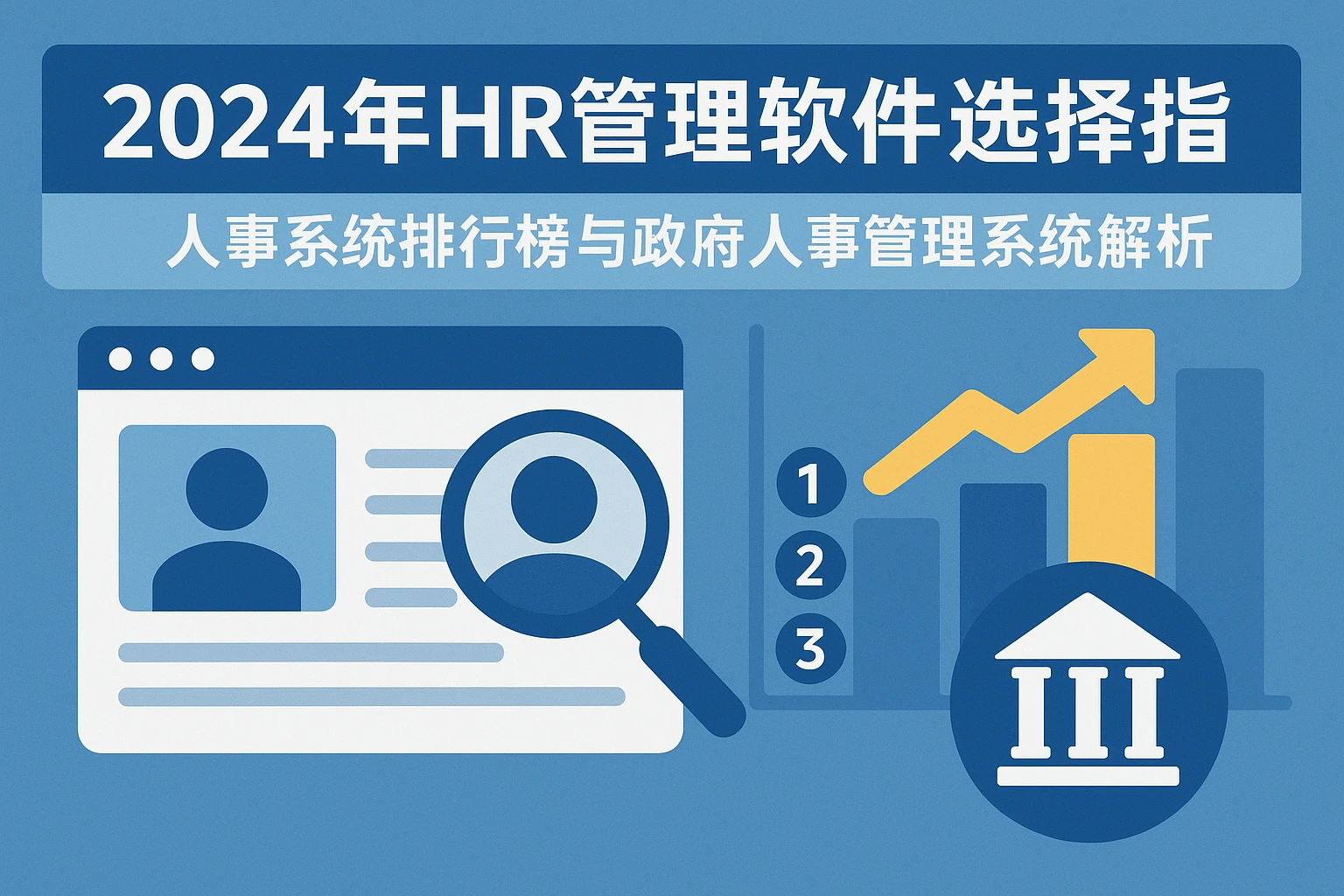 2024年HR管理软件选择指南:人事系统排行榜与政府人事管理系统解析
