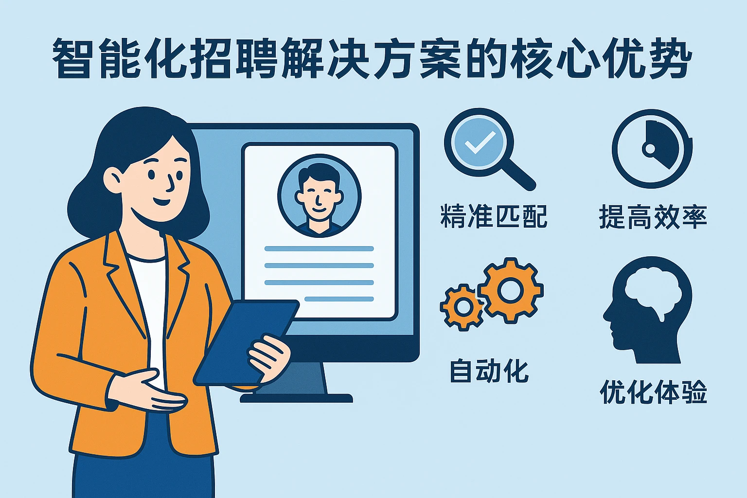 智能化招聘解决方案的核心优势