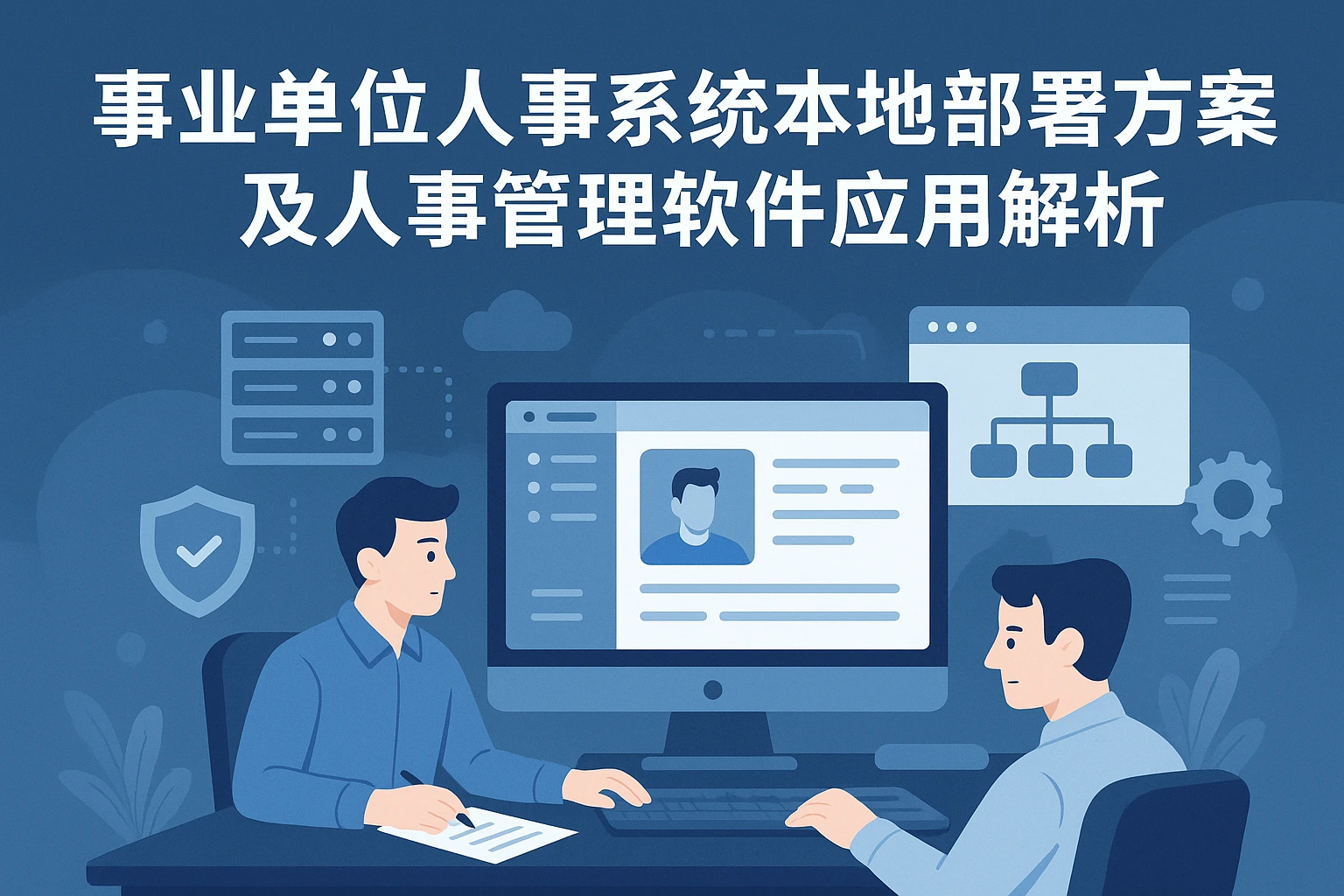 事业单位人事系统本地部署方案及人事管理软件应用解析