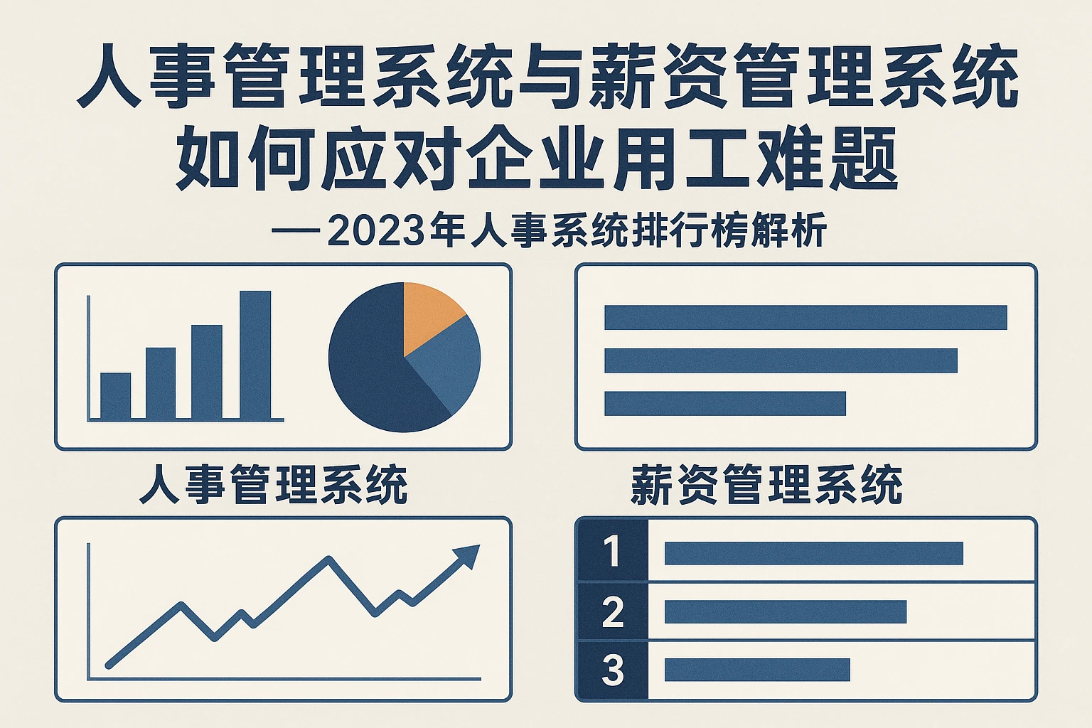 人事管理系统与薪资管理系统如何应对企业用工难题 - 2023年人事系统排行榜解析
