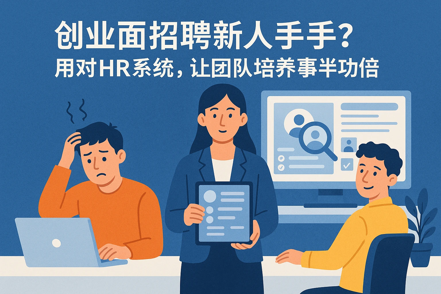 创业公司招聘新人难上手？用对HR系统，让团队培养事半功倍