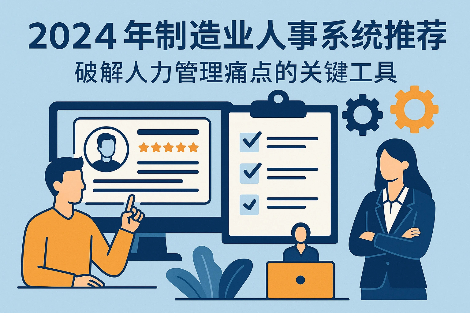 2024年制造业人事系统推荐：破解人力管理痛点的关键工具
