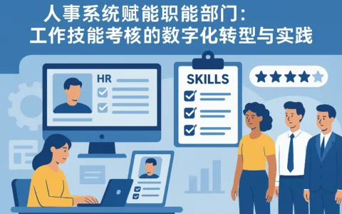 人事系统赋能职能部门：工作技能考核的数字化转型与实践
