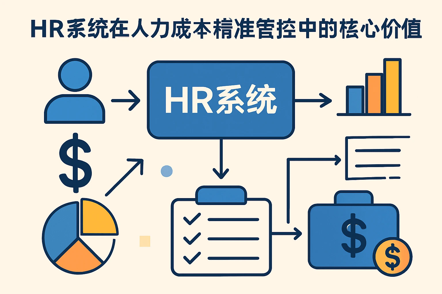 HR系统在人力成本精准管控中的核心价值