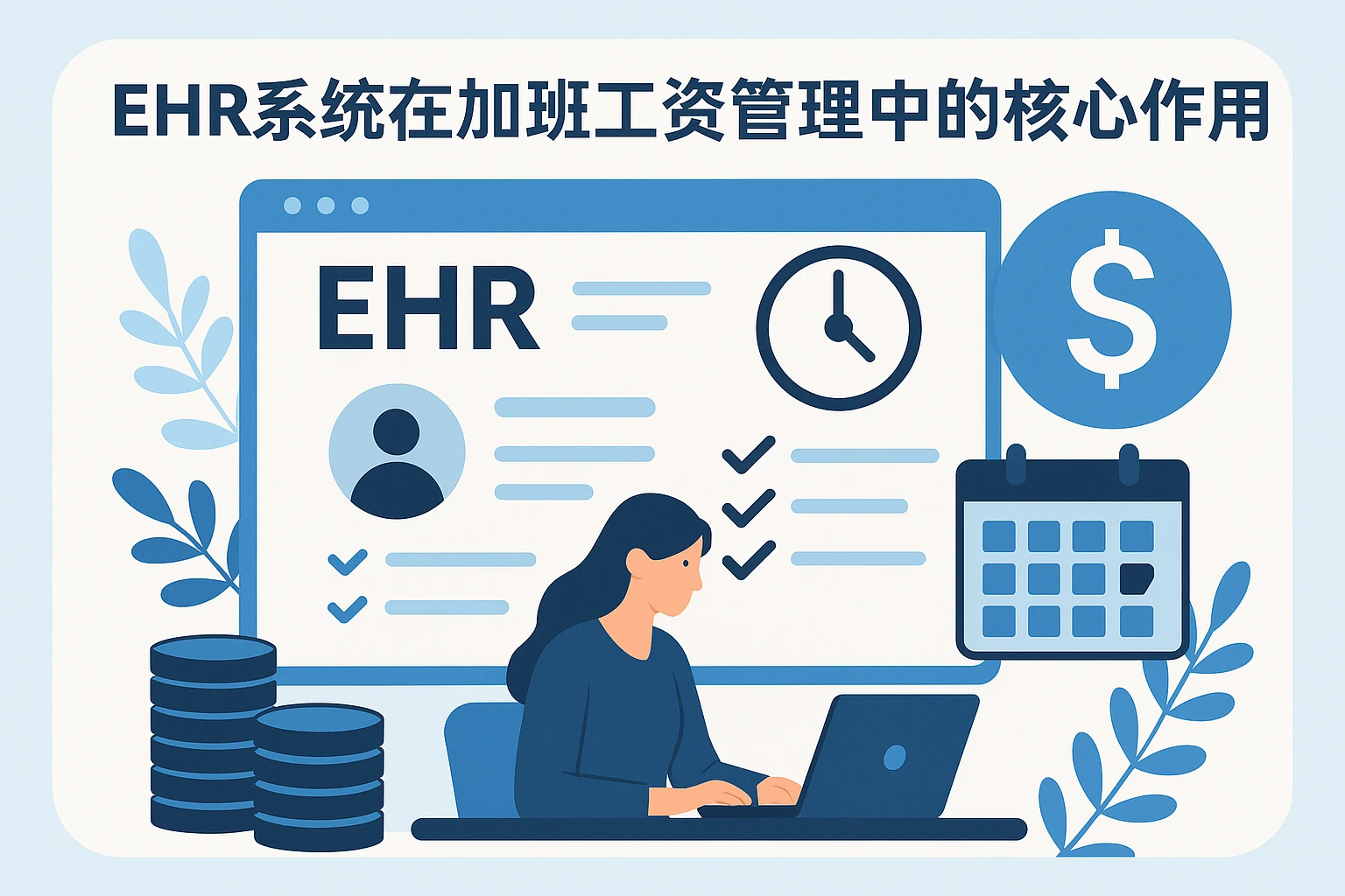 EHR系统在加班工资管理中的核心作用