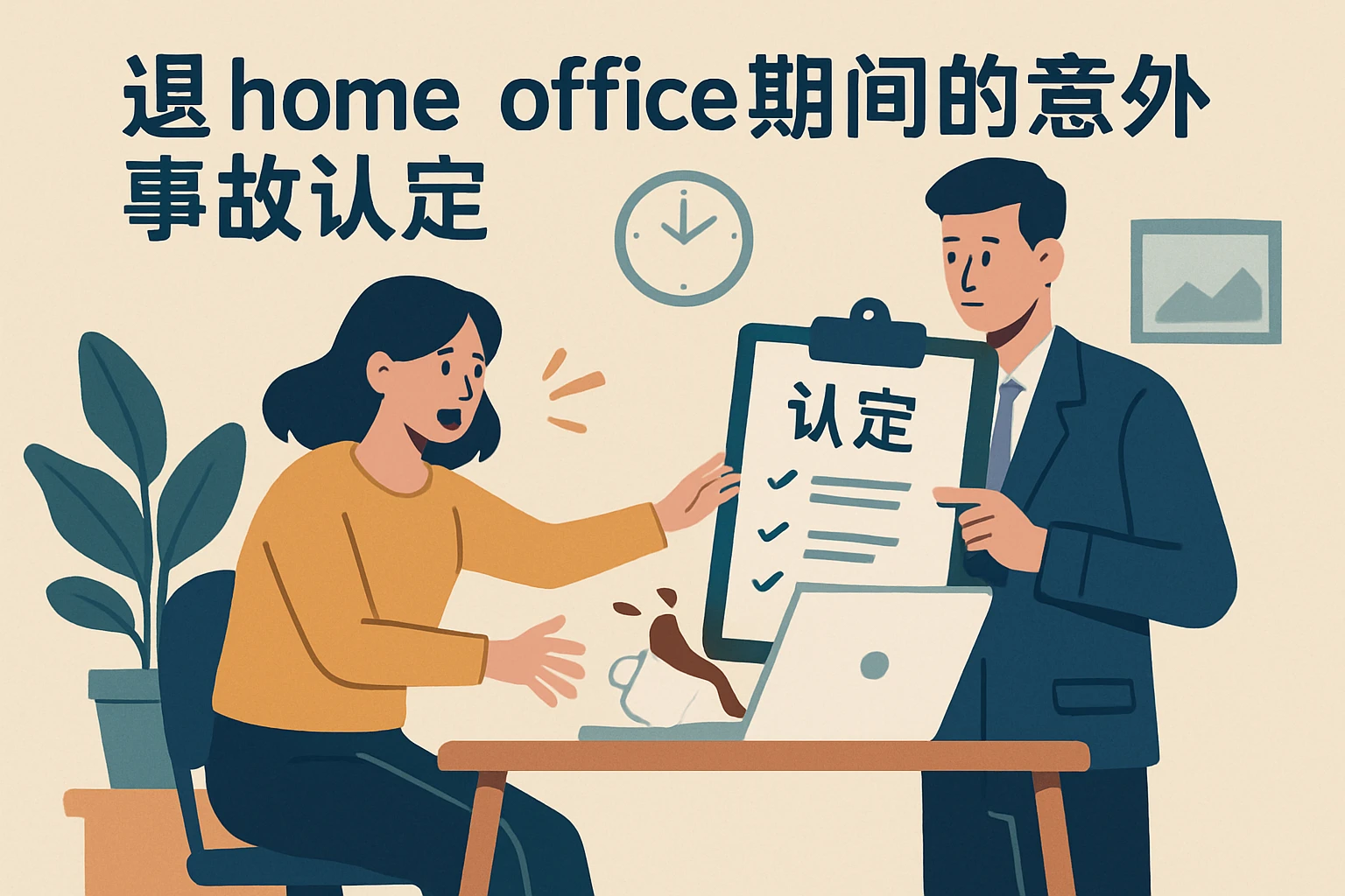 居家办公期间的意外事故认定