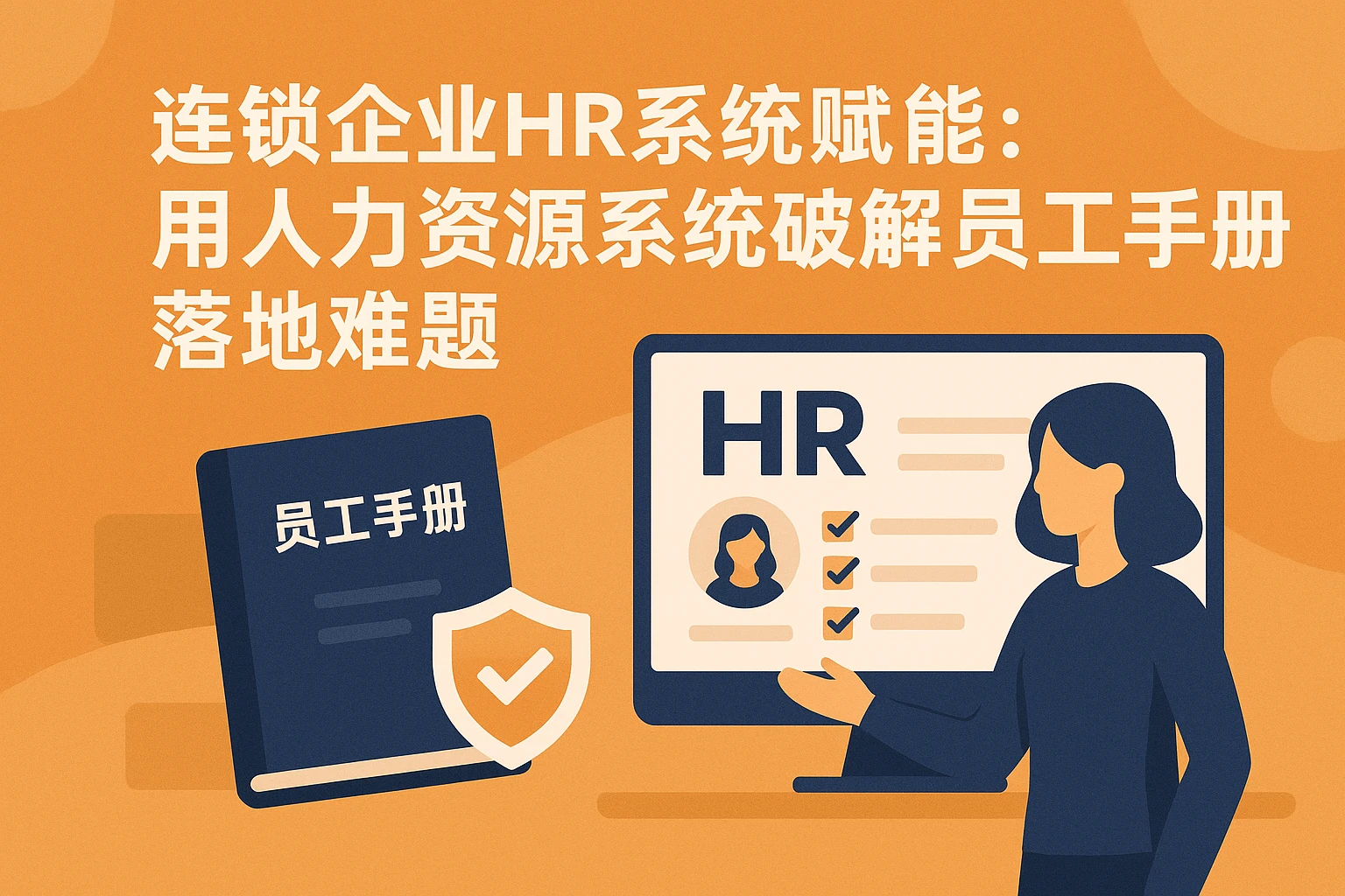 连锁企业HR系统赋能：用人力资源系统破解员工手册落地难题