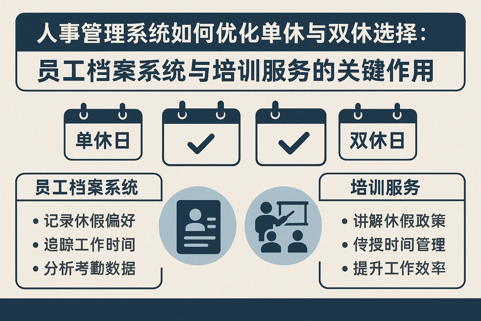 人事管理系统如何优化单休与双休选择：员工档案系统与培训服务的关键作用