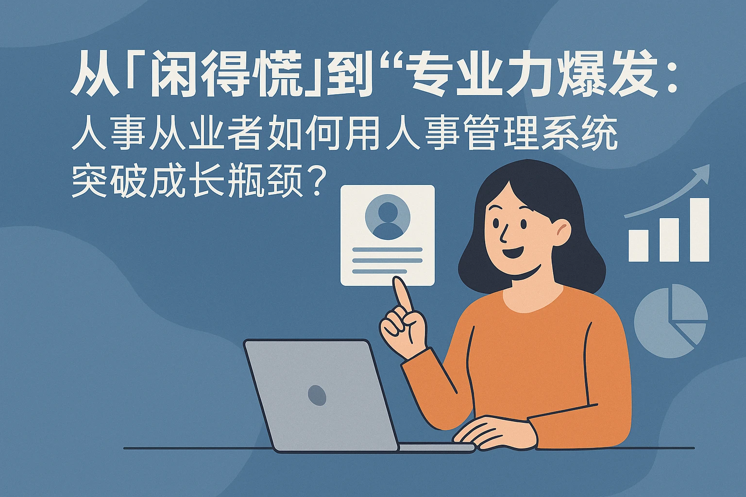从“闲得慌”到“专业力爆发”：人事从业者如何用人事管理系统突破成长瓶颈？