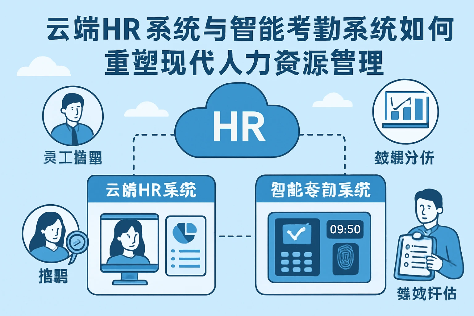 云端HR系统与智能考勤系统如何重塑现代人力资源管理