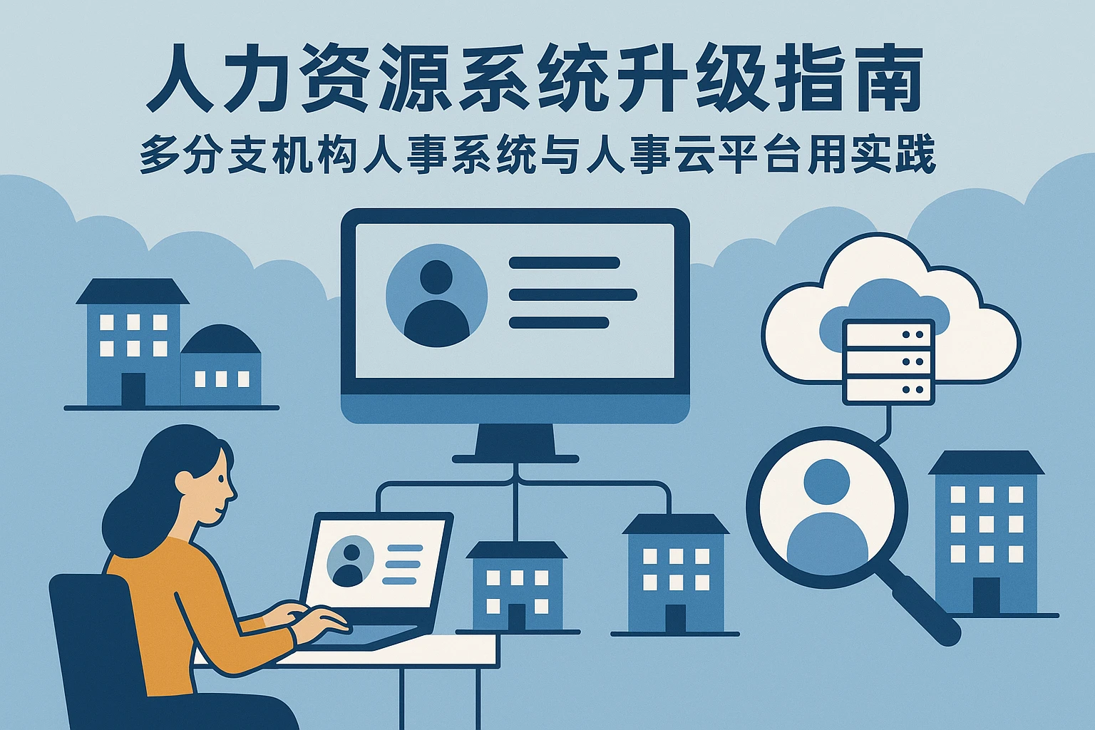 人力资源系统升级指南：多分支机构人事系统与人事云平台应用实践