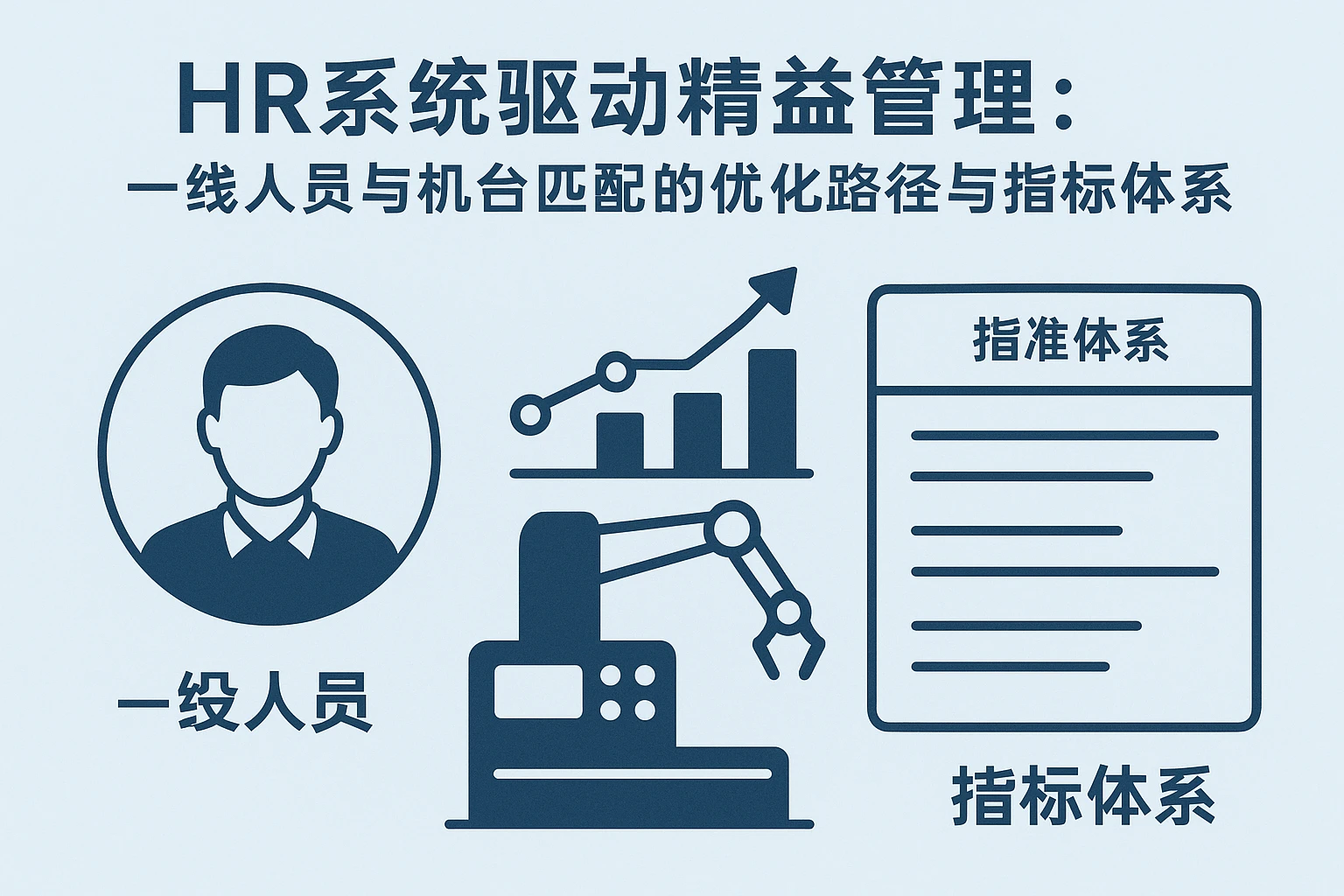 HR系统驱动精益管理:一线人员与机台匹配的优化路径与指标体系