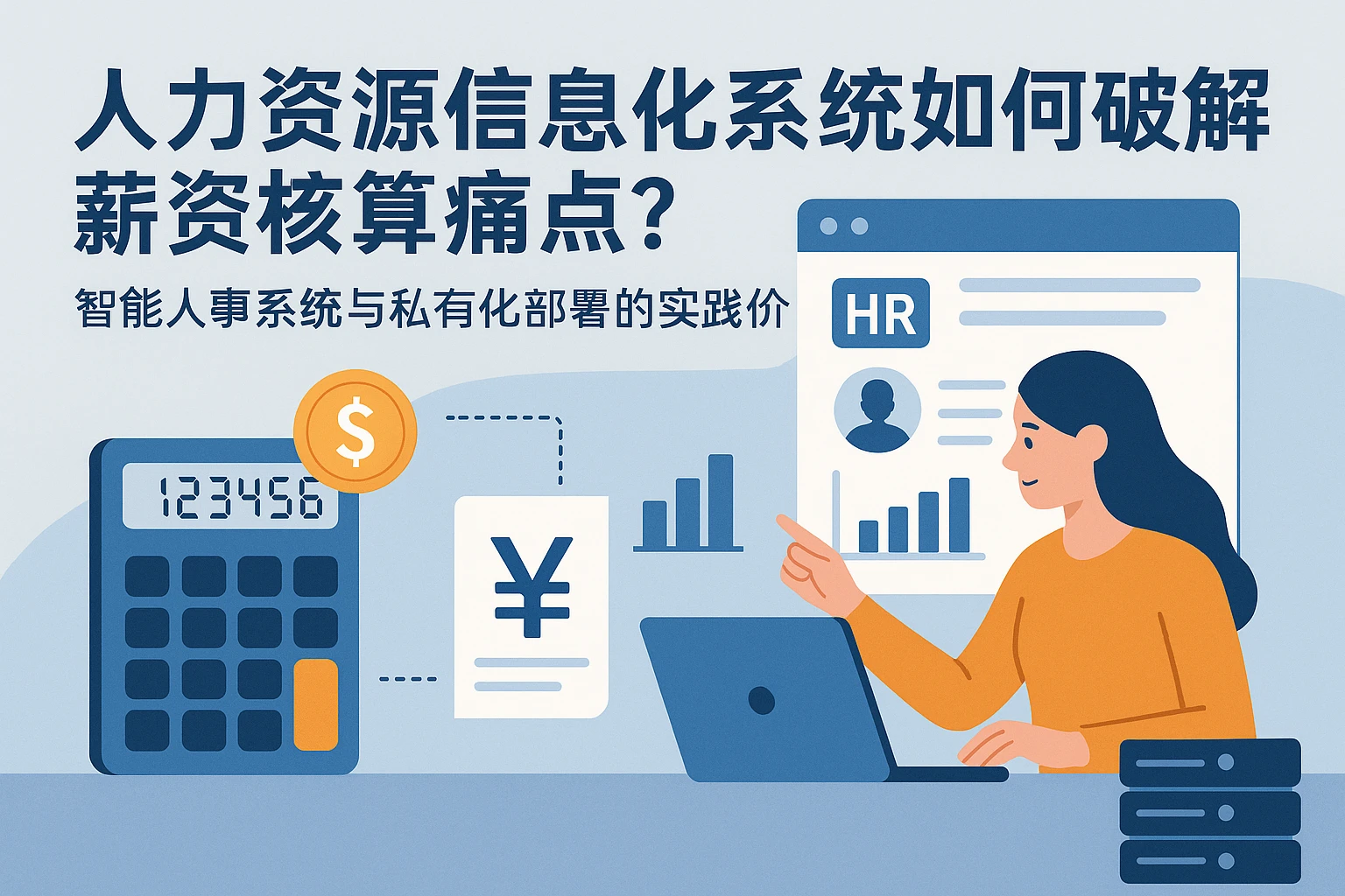 人力资源信息化系统如何破解薪资核算痛点？智能人事系统与私有化部署的实践价值