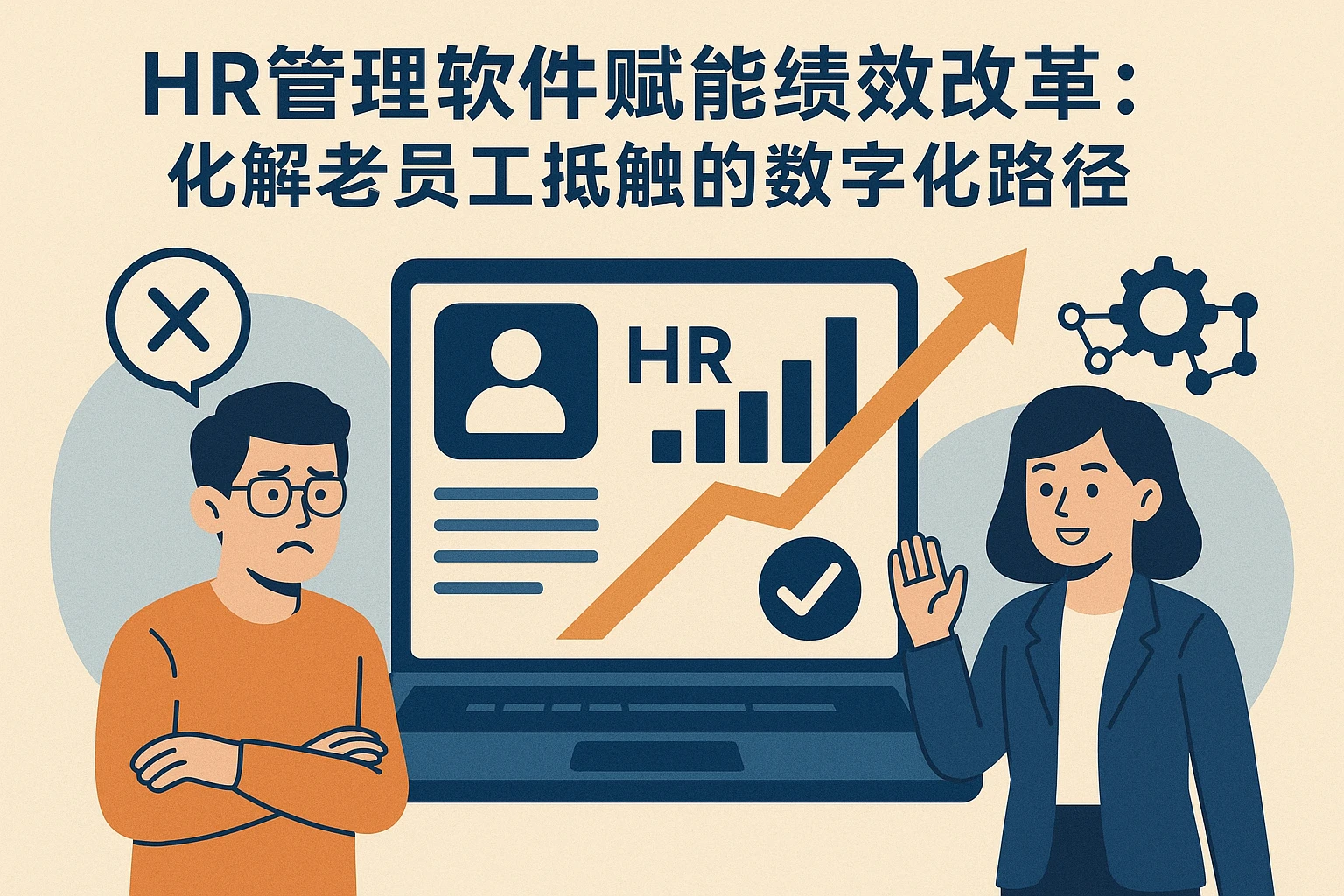HR管理软件赋能绩效改革:化解老员工抵触的数字化路径
