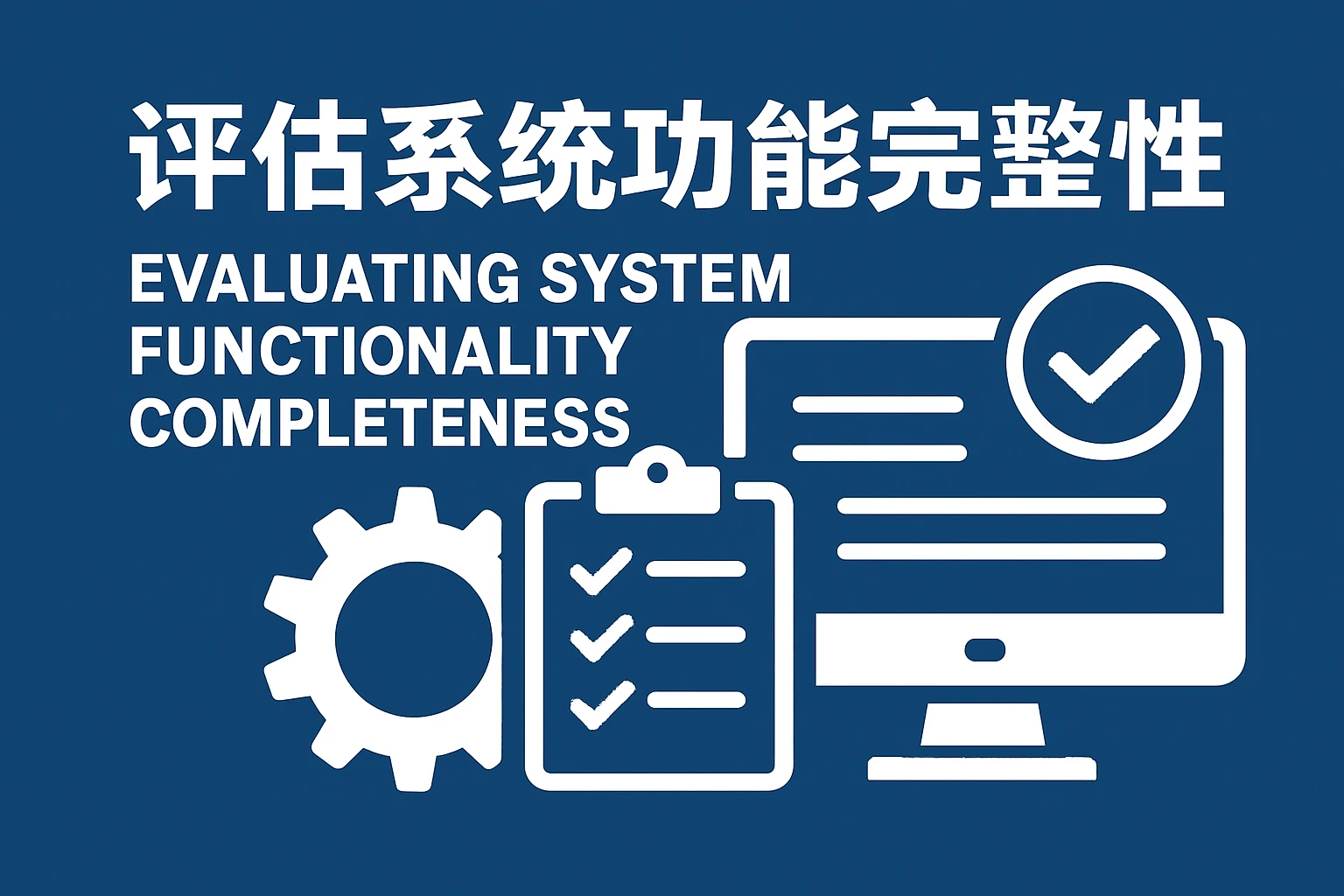 评估系统功能完整性