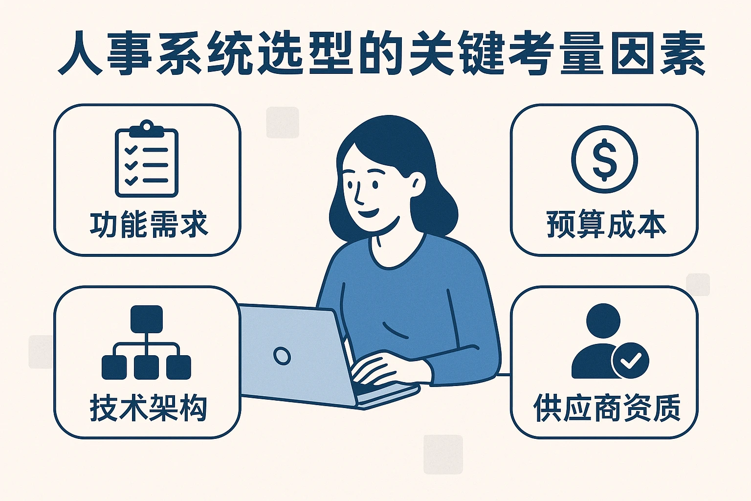 人事系统选型的关键考量因素