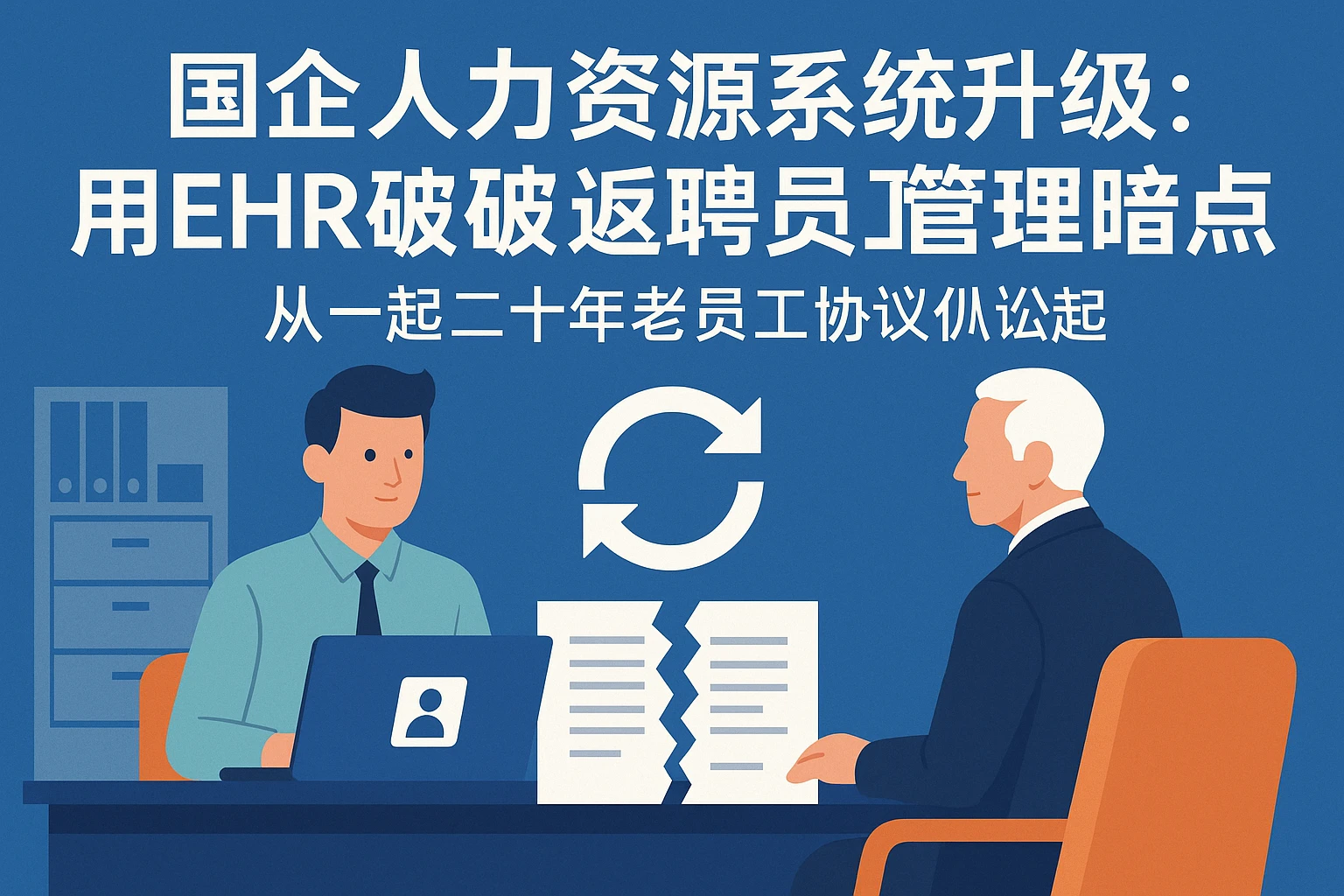 国企人力资源系统升级：用EHR破解返聘员工管理痛点——从一起二十年老员工协议纠纷说起
