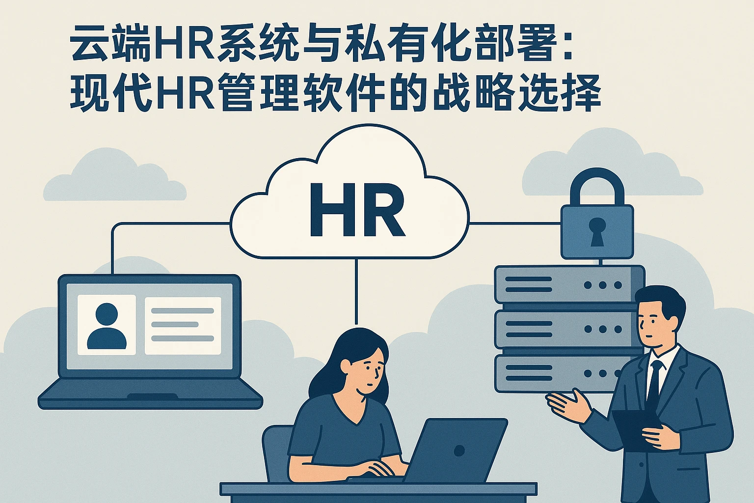 云端HR系统与私有化部署：现代HR管理软件的战略选择