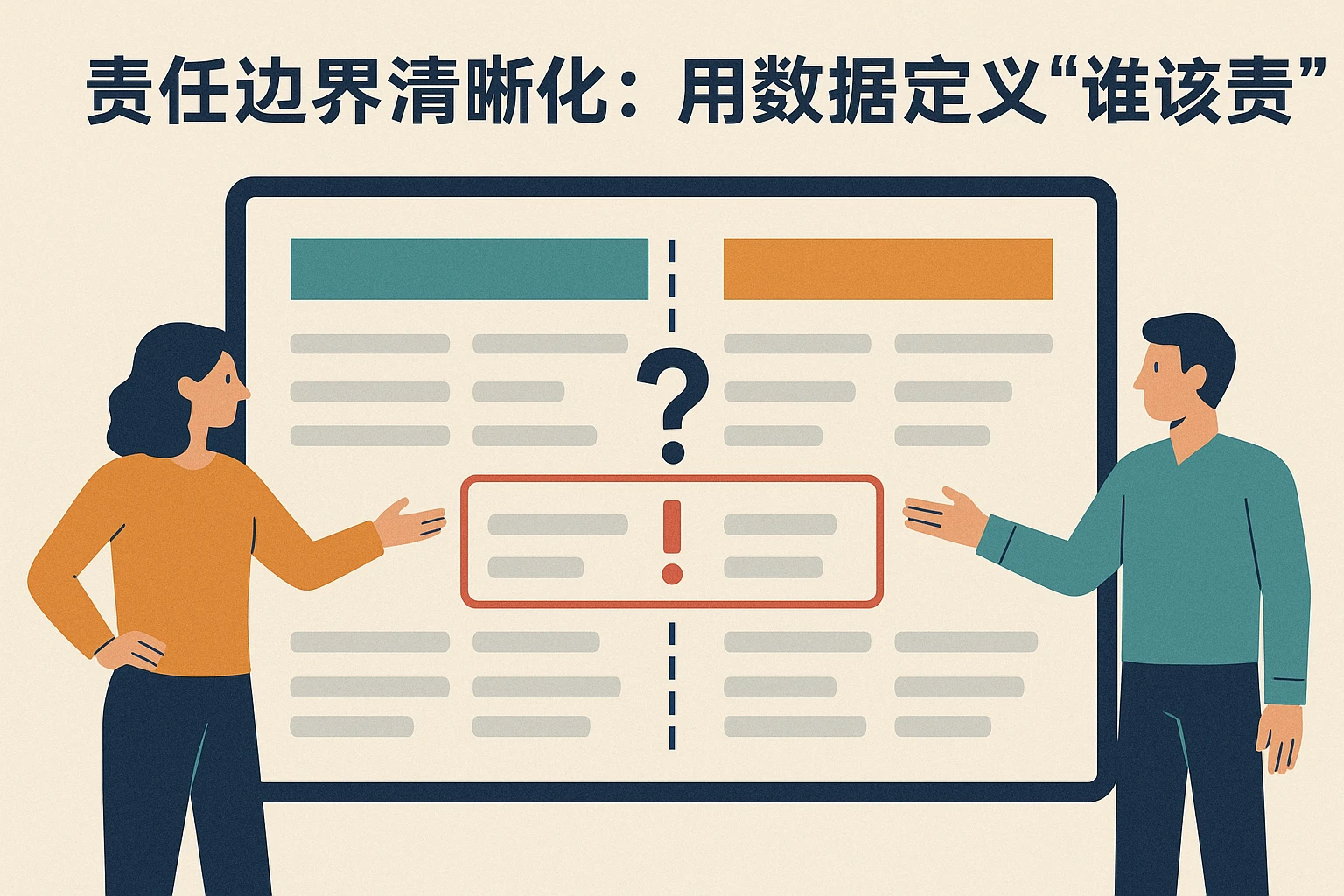 2. 责任边界清晰化：用数据定义“谁该负责”