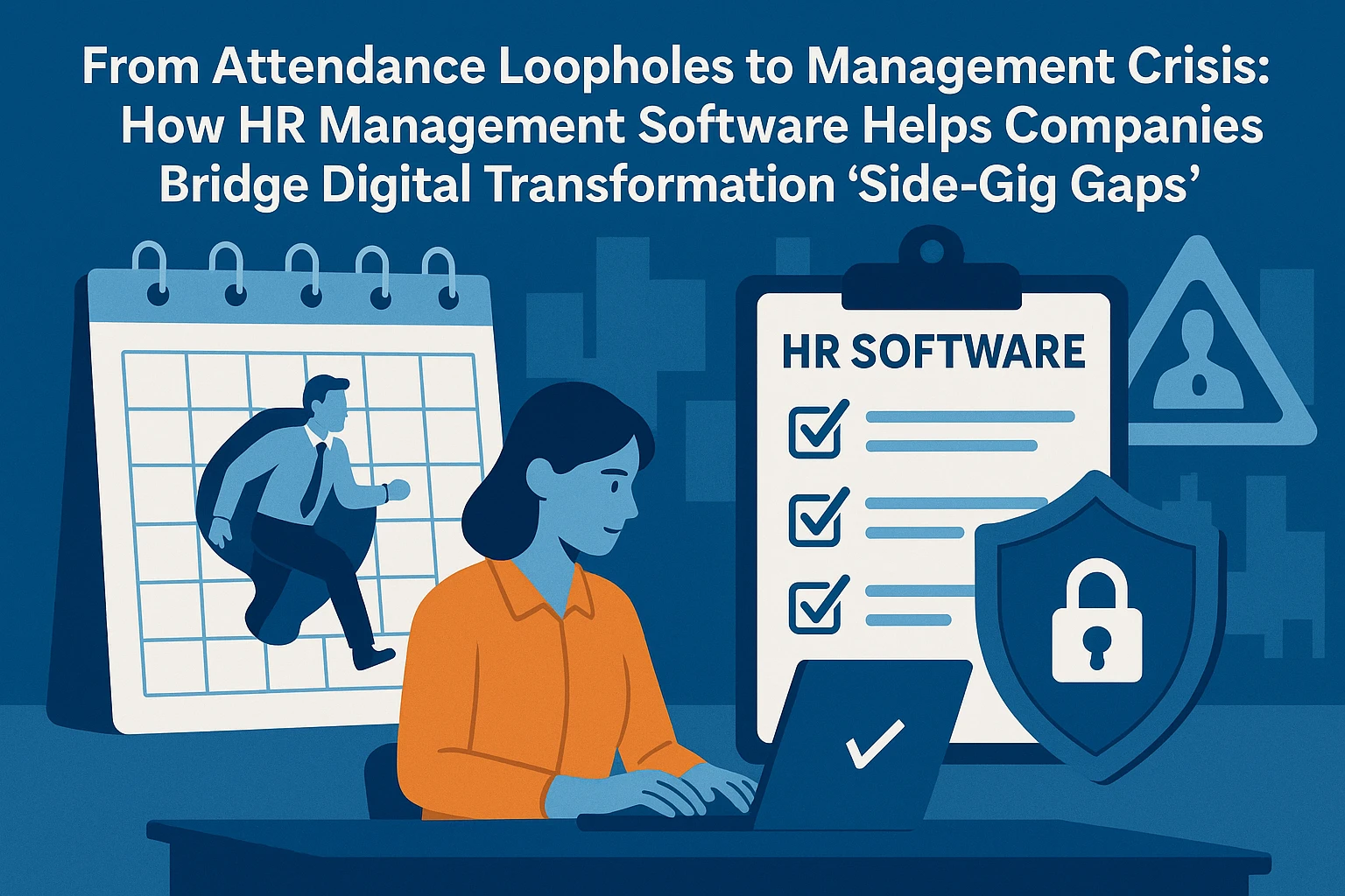 从考勤漏洞到管理危机：HR管理软件如何助力企业堵上数字化转型的“私活缺口”