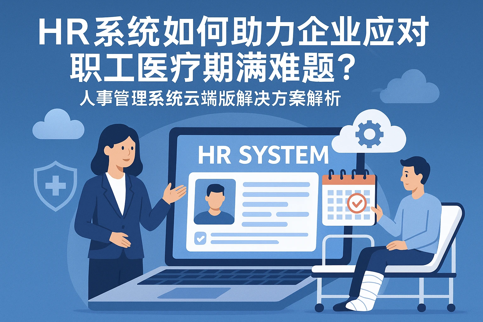 HR系统如何助力企业应对职工医疗期满难题?人事管理系统云端版解决方案解析