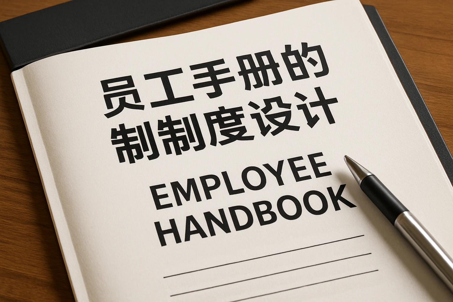 员工手册中的制度设计
