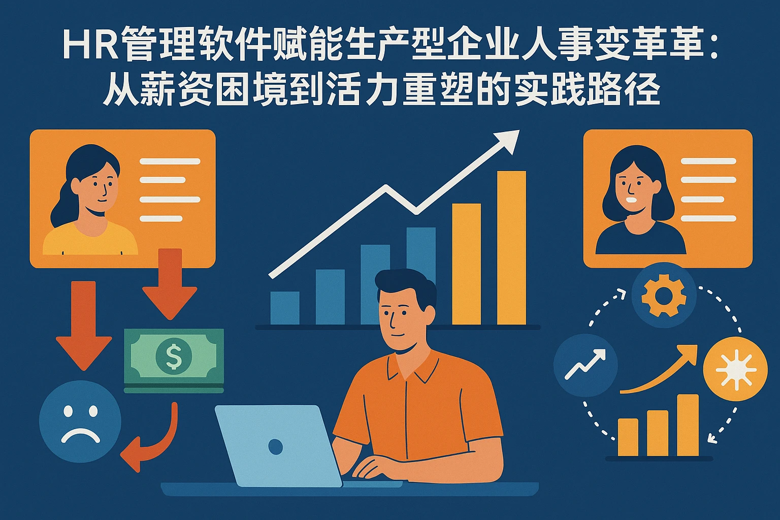 HR管理软件赋能生产型企业人事变革:从薪资困境到活力重塑的实践路径