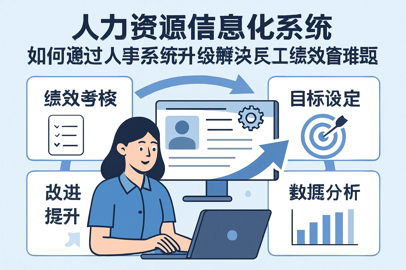 人力资源信息化系统如何通过人事系统升级解决员工绩效管理难题