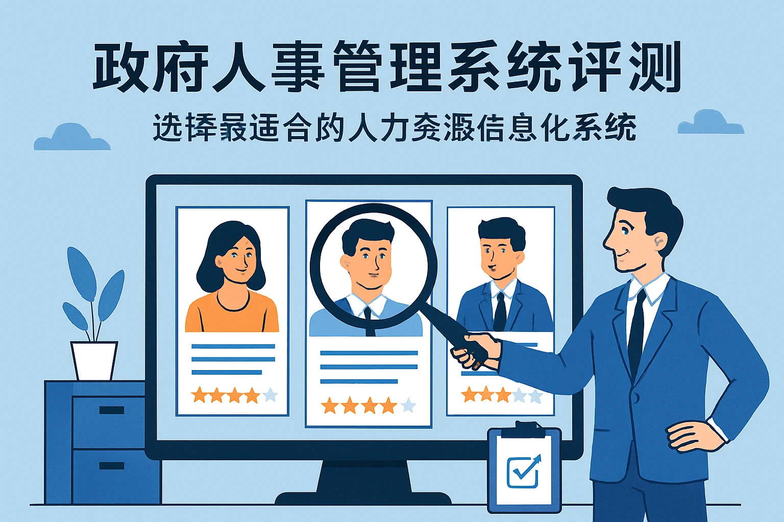政府人事管理系统评测：选择最适合的人力资源信息化系统