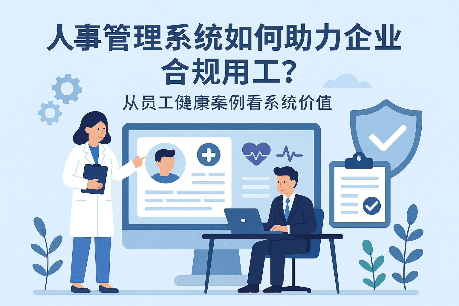 人事管理系统如何助力企业合规用工？从员工健康案例看系统价值