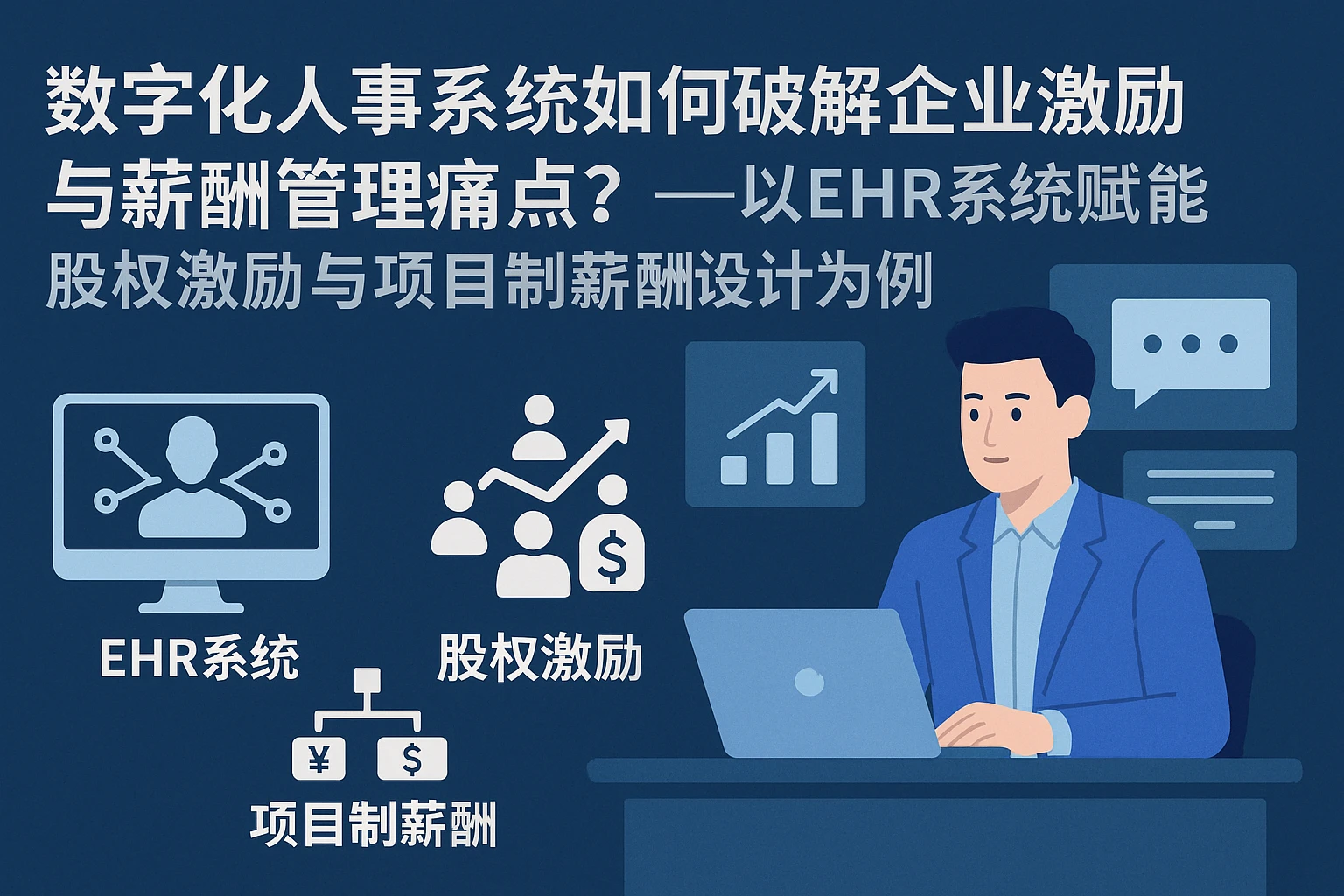 数字化人事系统如何破解企业激励与薪酬管理痛点？——以EHR系统赋能股权激励与项目制薪酬设计为例