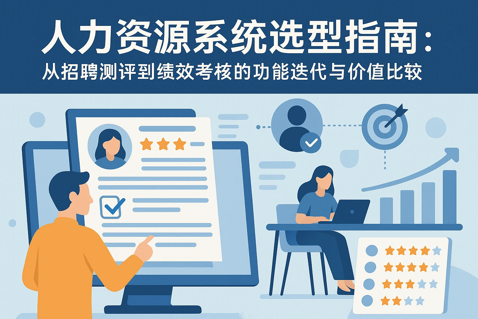 人力资源系统选型指南：从招聘测评到绩效考核的功能迭代与价值比较