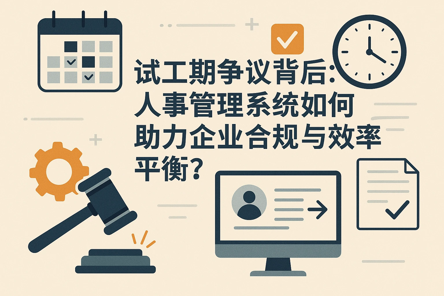 试工期争议背后:人事管理系统如何助力企业合规与效率平衡?