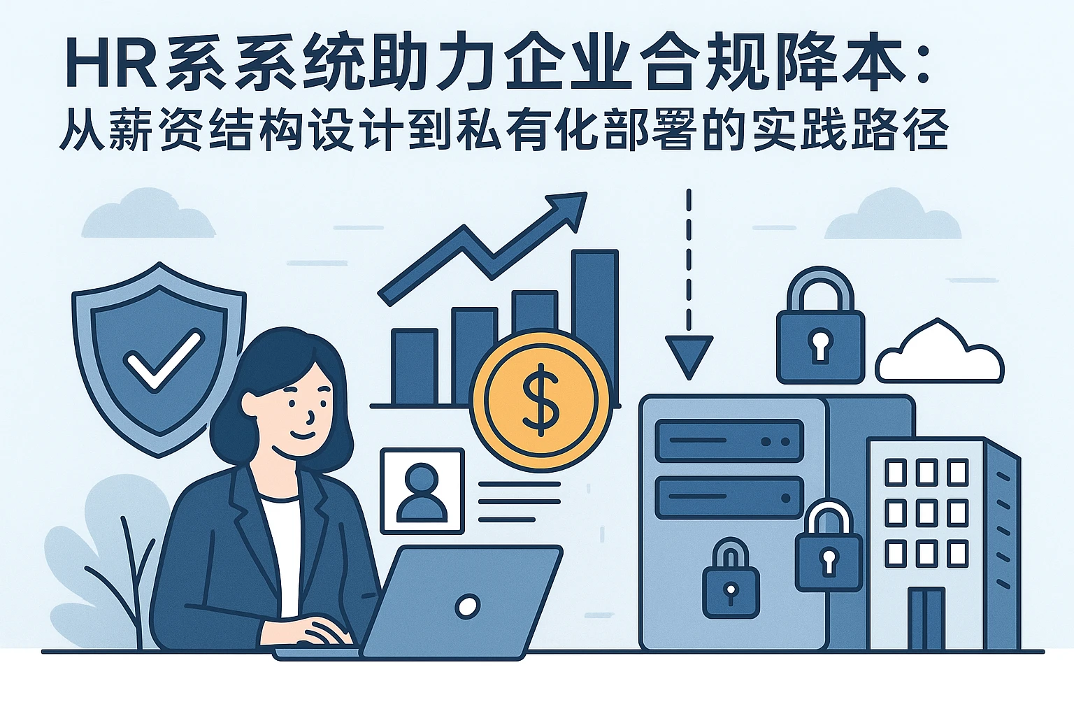 HR系统助力企业合规降本：从薪资结构设计到私有化部署的实践路径
