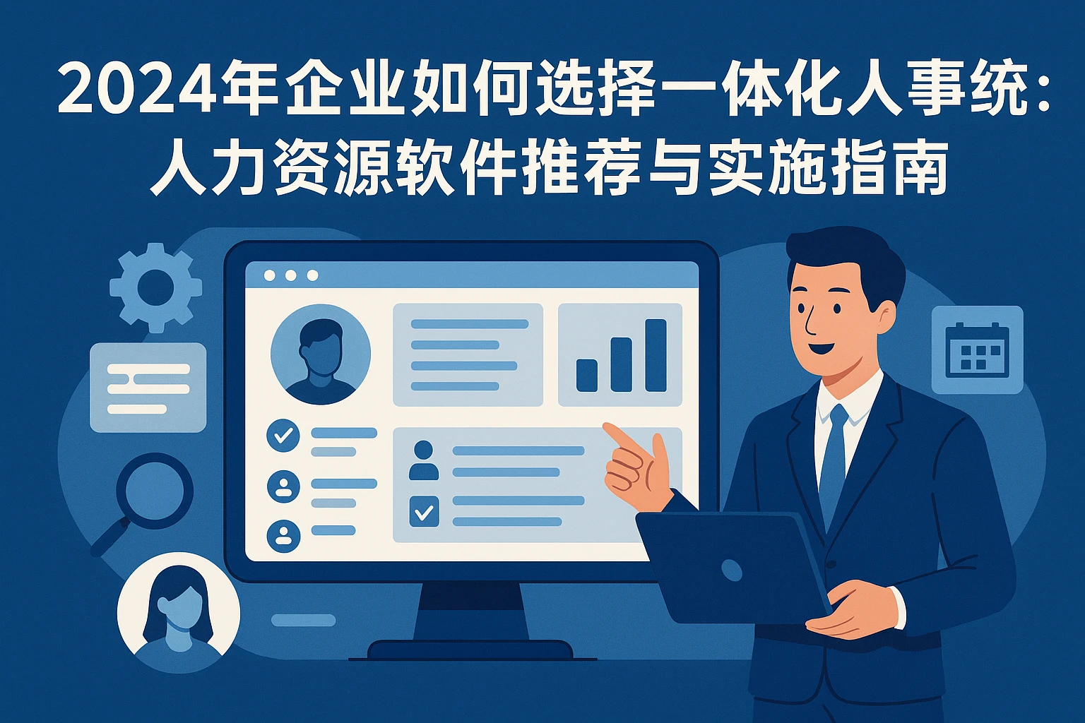 2024年企业如何选择一体化人事系统：人力资源软件推荐与实施指南