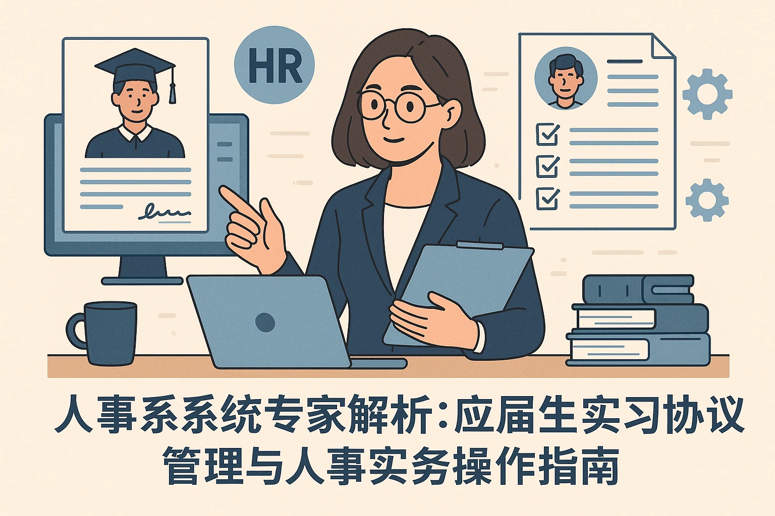 人事系统专家解析：应届生实习协议管理与人事实务操作指南