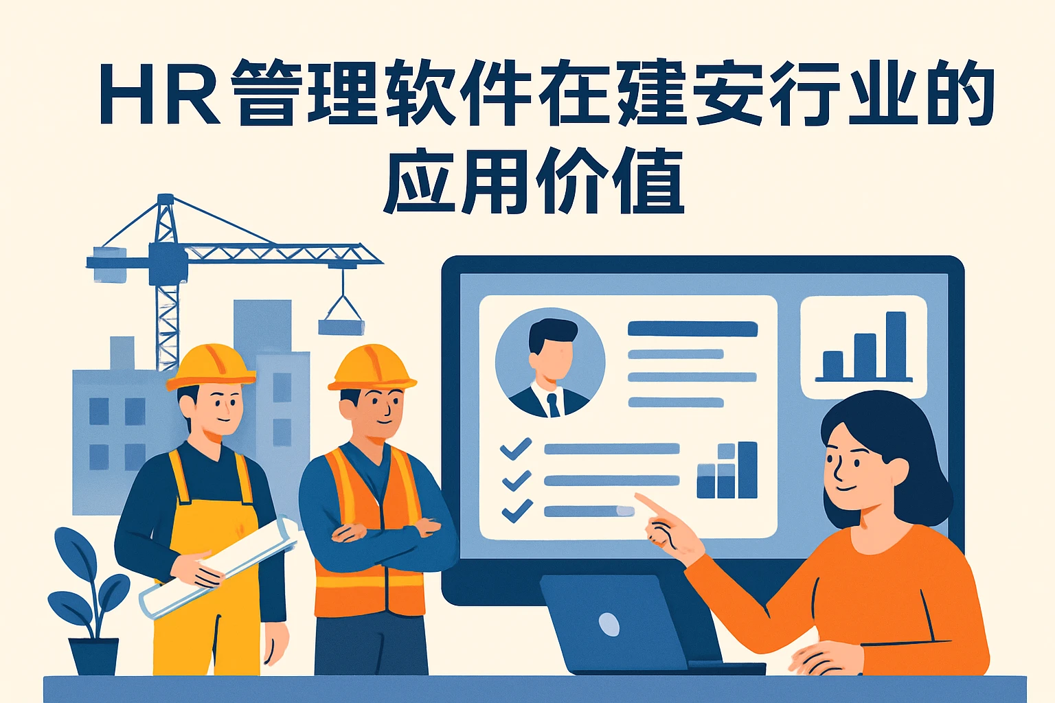 HR管理软件在建安行业的应用价值