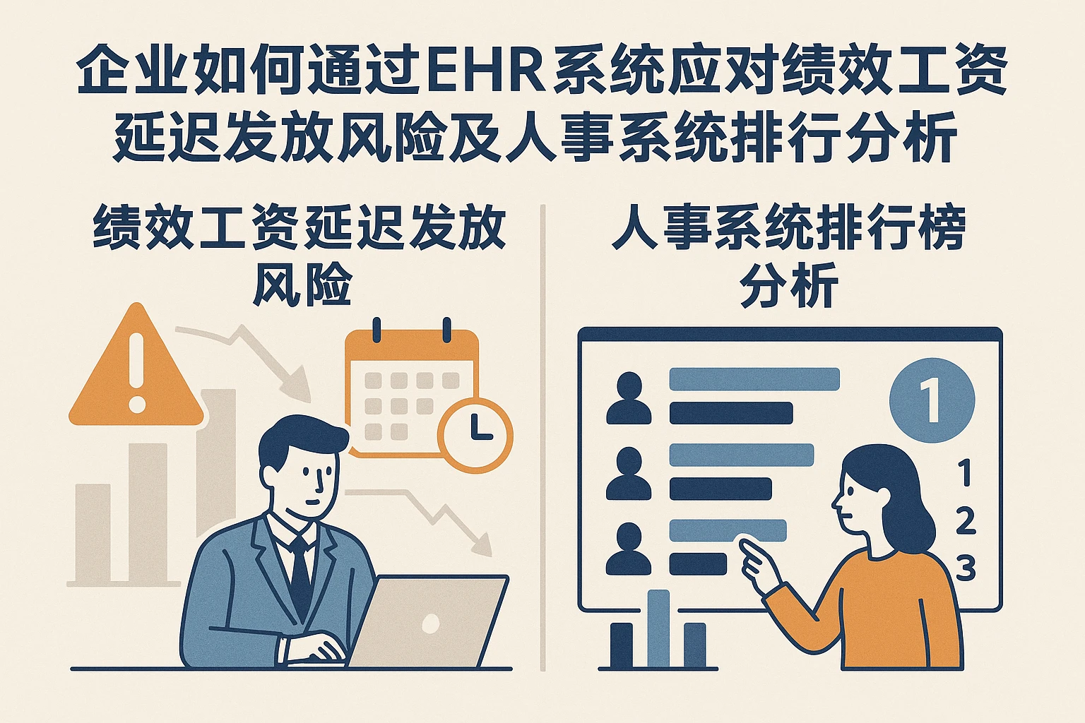 企业如何通过ehr系统应对绩效工资延迟发放风险及人事系统排行榜分析
